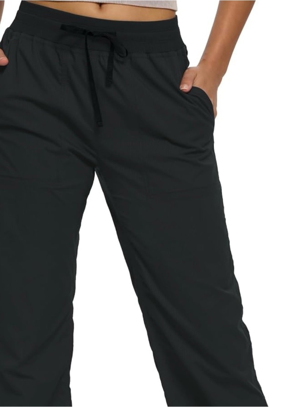 Women’s Black Dance Studio Pants XLarge 36” long